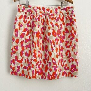Kate Spade Leopard Print Skirt Knee Length | Size 10